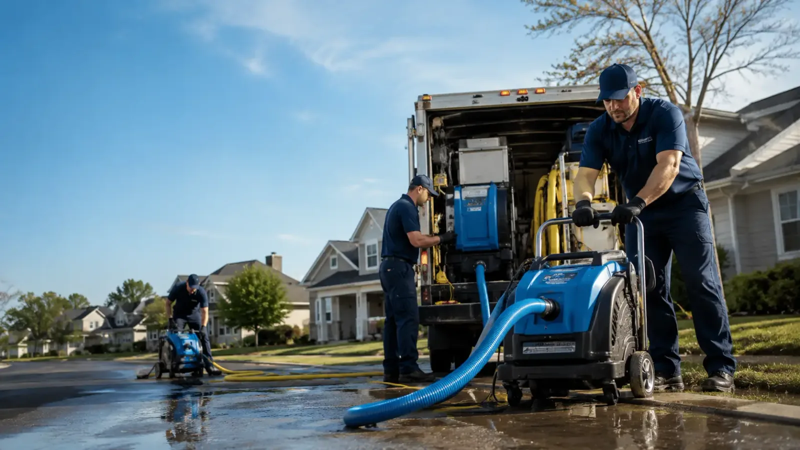 Flood Damage Cleanup in Highlands, TX